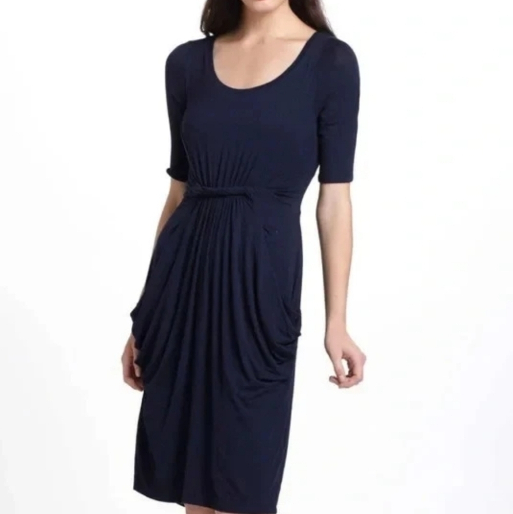 Meadow Rue Chignon Twisted Jersey Dress